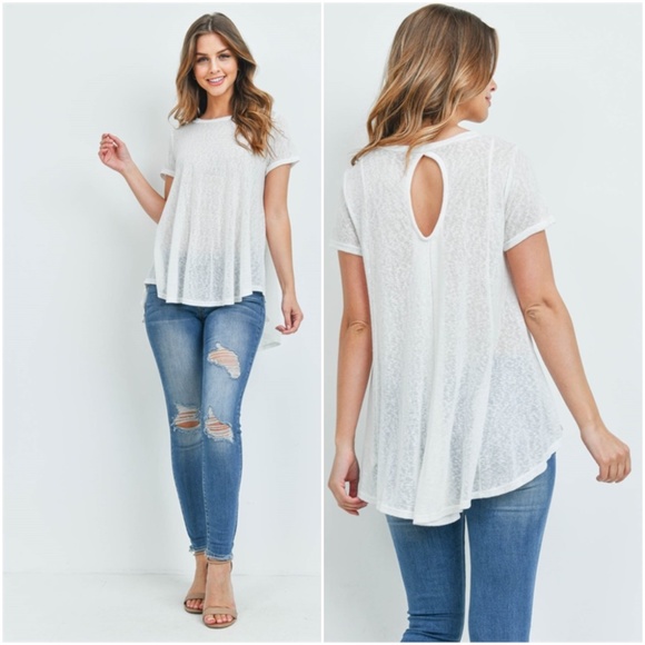 Trend Setter Diva Boutique Tops - Ivory Top